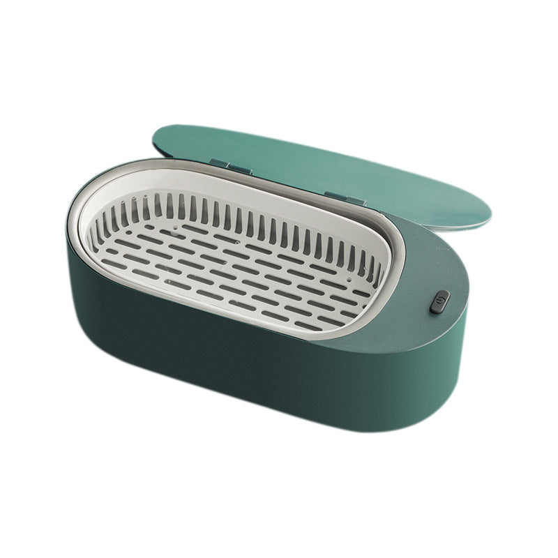 Itemzena Mini Color-Choice Ultrasonic Cleaner – White product image 2