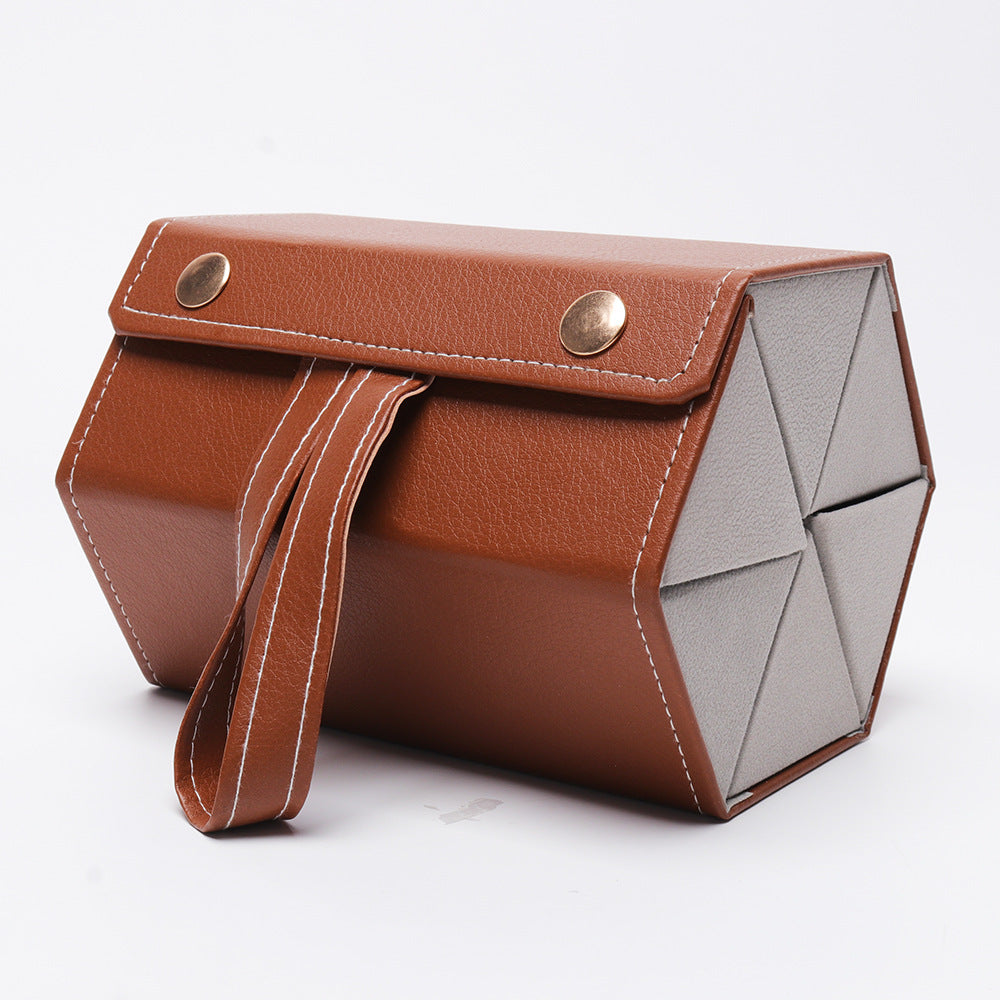 Itemzena Foldable Six-Compartment Eyewear Organizer – product image 1