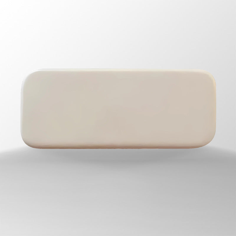 Itemzena Everyday Solid-Color Eyeglass Case – Light Purple product image 2